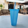 Reusable Glitter Party Cups With Lids And Straws For Summer Drinks And Events 14