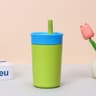 Insulated Stainless Steel Travel Mug With Straw Portable Thermos Cup For Hot And Cold Drinks 6