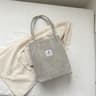 Casual Corduroy Bucket Shoulder Bag Canvas Everyday Tote For Women 9