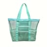 Large Capacity Mesh Beach Bag Multi Pocket Travel Toiletry  Portable Swim Organizer 6