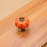 Vintage Ceramic Pumpkin Cabinet Knobs For Kitchen Drawers And Furniture Pull Handles 9