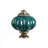 Ceramic Pumpkin Cabinet Knobs Decorative Kitchen Drawer Pulls For Cabinets  Dressers 2