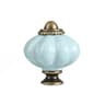Ceramic Pumpkin Cabinet Knobs Decorative Kitchen Drawer Pulls For Cabinets  Dressers 12