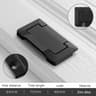 Invisible Cabinet Handle Zinc Alloy Flat Pull For Drawers Doors Furniture 6