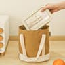 Japanese Canvas Lunch Bag Insulated Portable Tote For Work And School 2