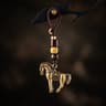 Brass Zodiac Horse Keychain Pendant For Success Charm Decor 1