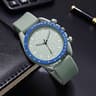 Stylish Silicone Band Women Sports Watch With Quartz Movement  Three Dial Design 0