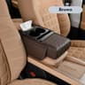 ErgoLift Car Armrest Cushion With Cup Holders  Storage Organizer 7