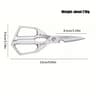 Multifunctional Kitchen Scissors With Bone Cutter Fish Scraper  Bottle Opener 6