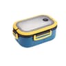 Portable Lunch Box With Fork  Spoon Double Layer Food Storage Container 5