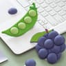 Fridge Magnets Cute Grape  Pea Refrigerator Decor Stickers For Kitchen Fun 2