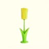 Tulip Bottle Brush Cleaner With Detachable Sponge Head For Glasses Cups  Baby Bottles 4