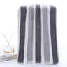 Luxe Stripe Quick Dry Towel Soft Absorbent Bath And Face Towel For Daily Bathroom Comfort 5