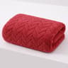Luxury Coral Velvet Bath Towel Set  Soft Absorbent Bath Towels For Home Gym  Beach 9