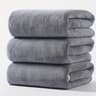 Coral Velvet Bath Towel Set Ultra Soft Quick Dry Absorbent Towels For Adults 2