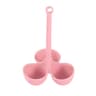 Silicone Egg Steamer Rack For Perfect Soft Boiled Eggs And Baby Food Cooking 4