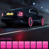 Luminous Valve Caps Glow In The Dark BikeMotorcycle Car Wheel Caps Fluorescent ABS Screw On Stem Co 9