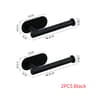 Stainless Steel SelfAdhesive Toilet Paper Towel Holder PunchFree Roll Paper Holder For Kitchen  Bat 9