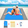 Fashion No Sand Beach Towels Mat Anti Sand Beach Blanket Oversized Pocket Picnic  Camping Windproof 6