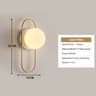 Black Gold Interior LED Wall Lamps Wall Lights With Bulb For Bedroom LED Wall Sconce For Home Light 2
