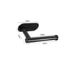 Stainless Steel No Punching Wall Mounted Toilet Paper Holder Rustproof Bathroom Kitchen Roll Paper  1