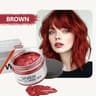 Temporary Hair Color Wax Easy to Wash DIY Hair Dye for Beards Eyebrows  Styling Dyed Mud