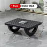 Adjustable Ergonomic Footrest with Massage Rollers Portable UnderDesk Foot Stool for Home Office C