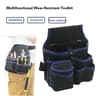 HeavyDuty Electrician Tool Storage Pouch Multifunctional Waist Belt Bag For Hardware Wrench  Drill  7