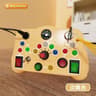 Montessori Busy Board Sensory Toys With LED Light Switch Control Travel Activity Children Game For  8