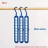 Heavy Duty Plastic Foldable Hangers Space Saving Clothes Organizer For Wardrobe Closet Home Dorm Ro 6