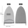Mini Ironing Board For Clothing Washable HeatResistant AntiScald Iron Pad Cover With AntiSlip Desig 6