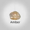 Modern Cloud Design Smoky Grey Glass Pendant Light Handcrafted Blown Glass Hanging Lamp For Living  6