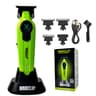 FA1T Green Hair Trimmer Pro Electric Barber Clipper For Fading Carving  Detailing With Charging Doc 8