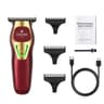 Professional T Blade Hair Trimmer For Men Rechargeable Electric Clipper Beard Shaver Barber Haircut 7