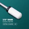 Electric Manicure Drill Bit Set By Dmoley Ceramic Nail Burr Cutter For Acrylic Nails Pedicure Tools 21