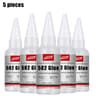 Instant Quickdrying 502 Super Glue Strong Bond Cyanoacrylate Adhesive Metal Rubber Leather Wood Liq 7