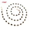 HaxaColorfulCrystalBeadEyeglassHolderFashionGlassesChainForWomenEyeAccessoriesEyewearSt