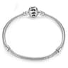 JevLSimpleSnakeChainSafetyClaspBraceletFitDIYPandoraCharmBraceletsBanglesJewelryForWom