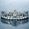 Trendy Crown Design Women Rings Eternity Engagement Wedding Accessories Gold Color Silver Color Jew 2