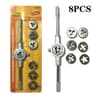 Professional Metric Hand Tap And Die Set Screw Thread Plugs  Straight Taper Reamer Tools For Accura 7