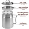 Stainless Steel Oil Filter Fry Basket 2L15L Oil Storage Can Pot With Fine Mesh Strainer Grease Cont 8