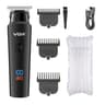 VGR Hair Trimmer Professional Electric Trimmers Cordless Hair Clipper Rechargeable LED Display For  0
