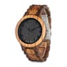 BOBO BIRD Wooden Watch Men Quartz Movement Bayan Kol Saati Luxury Mens Watches With Luminous Hands  8