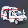 Diecast Emergency Vehicle Toy Set With Siren Sound  Flashing Lights Mini Car Model Collection For B 11