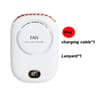 Portable Rechargeable Bladeless Turbo Fan New Mini Ultra Quiet Student Hand Held Fan For Travel Out