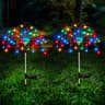 Waterproof Solar Fireworks Light Outdoor Garden Courtyard Road Lawn Decoration Copper Wire LED Deco 6