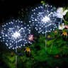 Waterproof Solar Fireworks Light Outdoor Garden Courtyard Road Lawn Decoration Copper Wire LED Deco 0