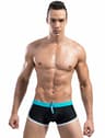 Breathable Fabric Double Insured Swimsuit Pants Pleated Elastic Waist Trunks For Men And Women 4