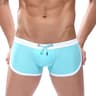 Breathable Fabric Double Insured Swimsuit Pants Pleated Elastic Waist Trunks For Men And Women 5