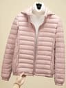 New Women Ultralight Down Jacket Removable Hood White Duck Down Thin Winter Outwear Portable Storag 6